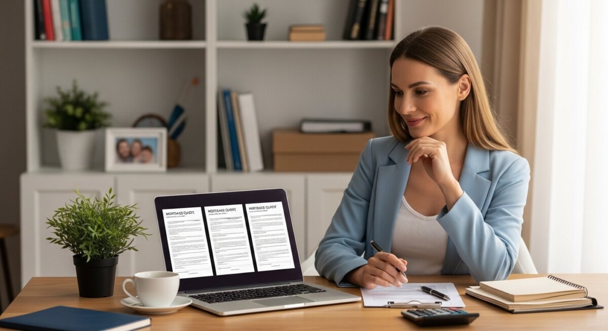 steps to request mortgage quotes